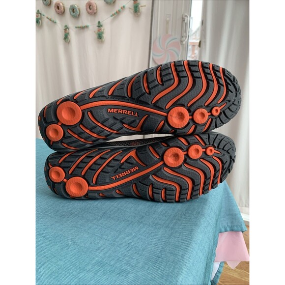 MERRELL MEN'S RAPIDBOW ORANGE MESH TRAIL HIKING SHOES Castle Rock 10.5 M - Picture 9 of 12